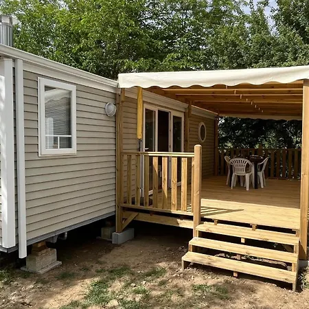 بيت للعطل Mobil-home Au Bord De L'ardeche Pradons